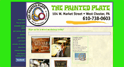 Desktop Screenshot of paintedplatepottery.com